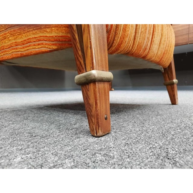 French Armchairs by Hugues Steiner for Steiner, 1940s, Set of 4 For Sale - Image 11 of 15