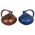 German 313 Pottery Vases by Kurt Tschörner from Ruscha, 1960s, Set of 2 For Sale - Image 15 of 15