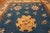 Chinese Royal Blue Background With Great Asymmetric Pattern and Allover-Medallion Design Antique Chinese Peking Rug For Sale - Image 3 of 11