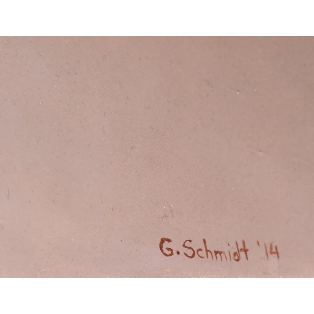 Tres Bolsas de Papel en Diagonal Schmidt, Gustavo Year: 2014 Oil on Canvas with Varnish, signed l.r. Size: 36 x 48 in....