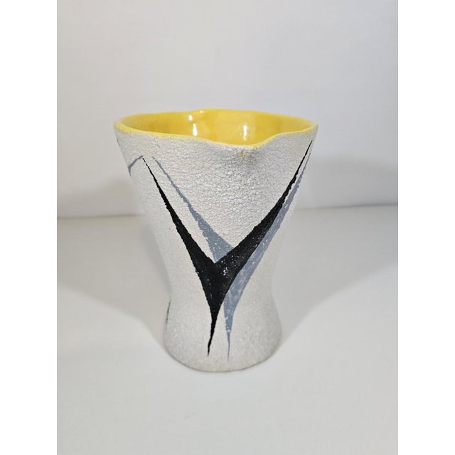 Ceramic Ceramic Pitcher with Abstract Patterns by Jacques Sagan, Vallauris, 1960s For Sale - Image 7 of 10