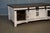 American Crafters and Weavers Greenview Sliding Door Coffee Table - Distressed White For Sale - Image 3 of 5