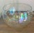 Vintage-Mid Century Draping Iridescent Glass 14 Piece Punch Bowl Set-Includes Glass Ladle Not Pictured For Sale - Image 4 of 9