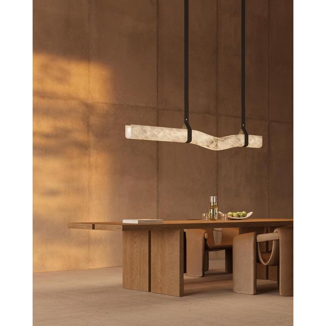 Contemporary Signe Pendant Lamp by United Alabaster For Sale - Image 3 of 6