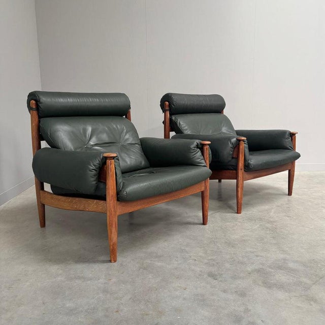 Lounge Chairs by Eric Merthen for Ire Möbel Ab, 1960s, Set of 2 For Sale - Image 5 of 16