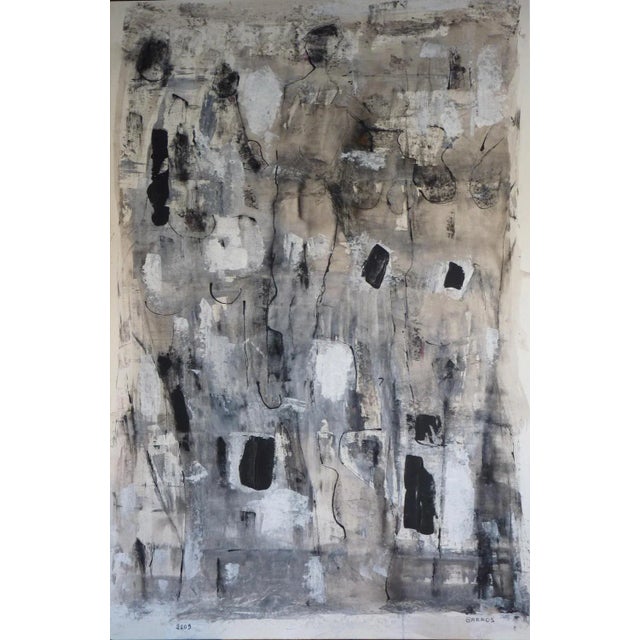 Mixed media on canvas François Garros was born in 1949 in Vienne, France. He lives and works in Charente-maritime in...