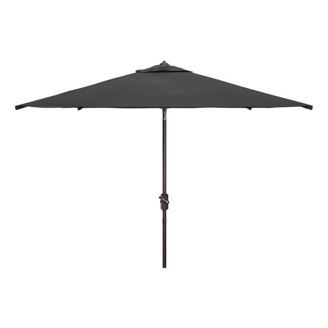 Wesler 7.5Ft Auto Tilt Square Market Umbrella, Black For Sale