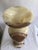 1960s Carved Onyx Urn Vase For Sale - Image 12 of 12