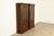 Davis Cabinet Company Davis Cabinet Co. French Regency Louis XVI Carved Cherry Wood Lighted Bookcases or Display Cabinets, Pair For Sale - Image 4 of 16