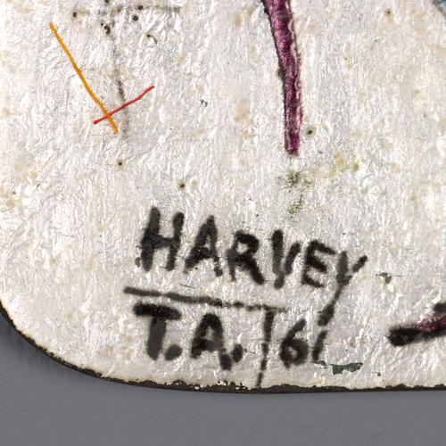 Metal Enamelled Copper Plaque from Harvey Creazioni For Sale - Image 7 of 10