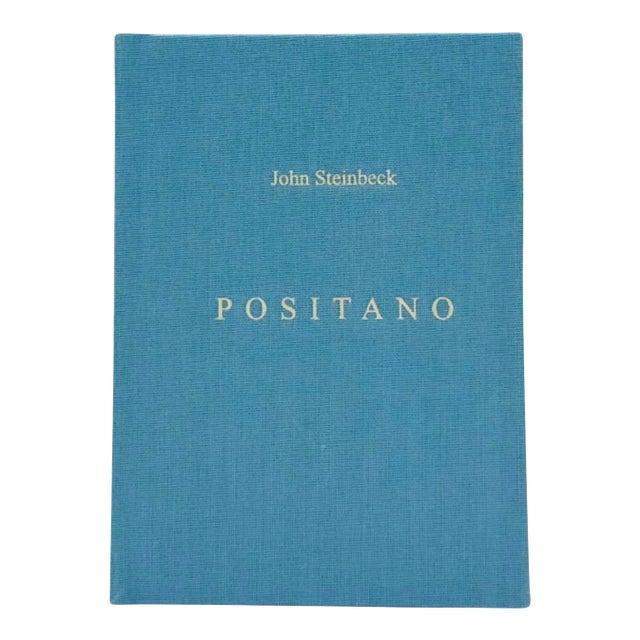Positano by John Steinbeck Le Sirenuse Hotel Italy Book For Sale