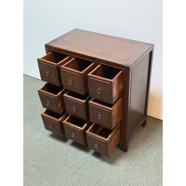 1970s Vintage Chinese Apothecary Chest For Sale - Image 5 of 12