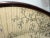 Antique Early 1800's Chinese Qing Dynasty Hand Painted Hand Fan Carved Wood Base For Sale - Image 9 of 18