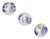 Delfts Blue 3D Animal Figures Wall Plates from Heinen Delfts Blauw, 2026, Set of 3 For Sale