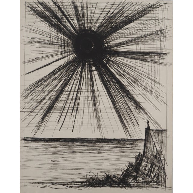 Bernard Buffet, Solitude in the Dark Sun, 1958, Engraving For Sale - Image 5 of 5