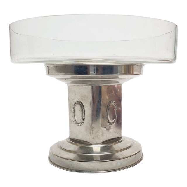 Art Deco Bowl on Stand, Germany, 1930s For Sale
