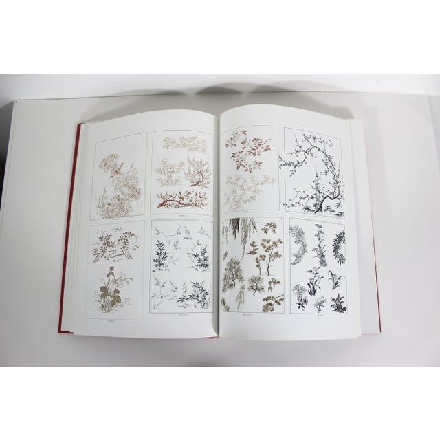 Red 1989 the Grammar of Japanese Ornament Hard Cover Book For Sale - Image 8 of 11