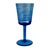 Late 20th Century Villeroy & Boch Conga White Swirl Cobalt Crystal Wine Goblets Set of 4 For Sale In San Francisco - Image 6 of 13