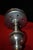 Gold English Art Deco Silver-Plated and Opaline Glass Table Lamp, 1920 For Sale - Image 8 of 15