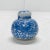 1980s Blue and White Chinoiserie Salt or Pepper Shaker For Sale - Image 5 of 5