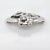 Metal Vintage Early Georg Jensen Sterling Silver Flower Brooch No. 28, 1925-1930 For Sale - Image 7 of 12