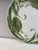 French Country French Faience Green Tulip Plate Choisy Le Roi For Sale - Image 3 of 4