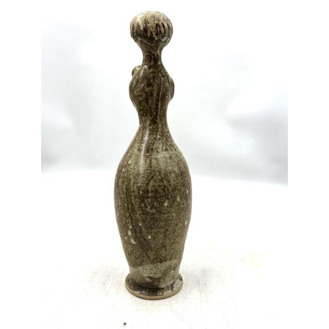 Annie Maume, Stylized Virgin and Child, 1980s, Ceramic For Sale - Image 4 of 8