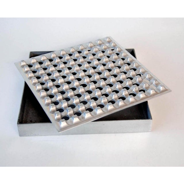 Ultima 30 Aluminum Ashtray by Holger Backstrom & Bo Ljungberg For Sale - Image 6 of 10