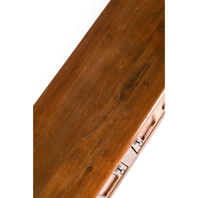 Mid-Century Modern French Sideboard in Oak For Sale - Image 3 of 14