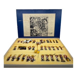 1990s King & Country Seaforths Painted Lead Soldier Set For Sale