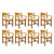 Danish Pine Dining Chairs with Rope Seats, 1980, Set of 8 For Sale - Image 12 of 12