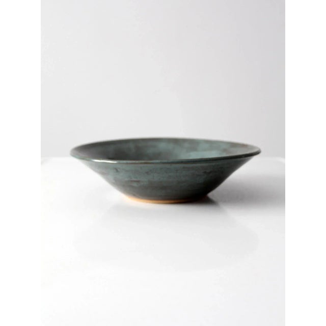 Vintage Studio Pottery Bowl For Sale - Image 12 of 12