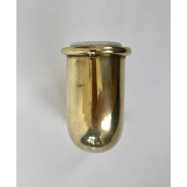 Vintage Austrian Brass Scones, 1930s, Set of 2 For Sale - Image 6 of 15