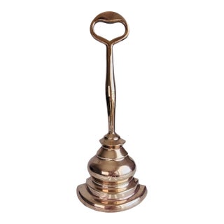 Brass Doorstop For Sale