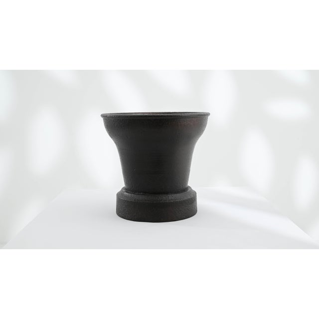19th Century French Cast Iron Mortar For Sale - Image 4 of 18
