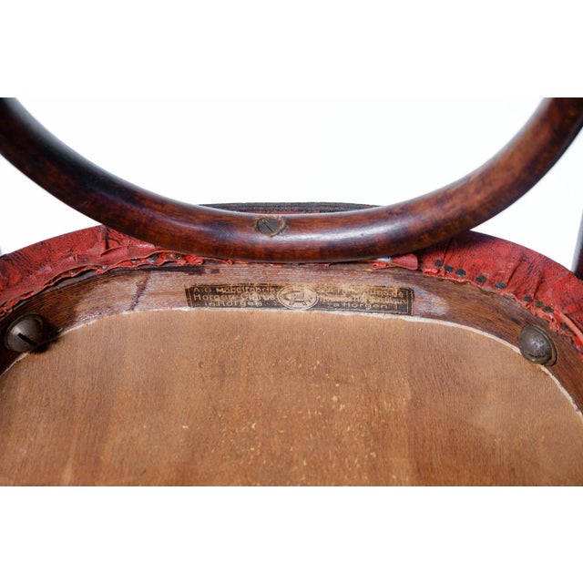 Glaris Chairs from Horgen Glarus, Switzerland, 1915, Set of 4 For Sale - Image 4 of 7