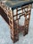 Vintage Lexington Fretwork Rattan Console Table For Sale - Image 12 of 12