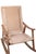 Brown Mid Century Danish Style Rope and Wood Rocking Chair C. 1950/70's For Sale - Image 8 of 9