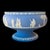Large Wedgwood Blue Jasperware pedestal bowl, early to mid 20th century, marked on the base. Crafted in Wedgwood’s iconic...