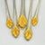 Yamazaki "Monique Gold" Gold Accent Stainless Flatware Set - 61 Pieces (Service for 12 With Storage Case) Vintage 1980's/1990's For Sale In Philadelphia - Image 6 of 18
