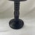 Vintage Ebony Hand Turned Candlestick For Sale - Image 4 of 6