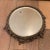 Mid 20th Century Vintage Silver-Tone Metal Mirror Plateau For Sale - Image 5 of 9
