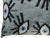 Contemporary Handmade Velvet Evil Eye Good Luck Throw Pillow & Down Feather Insert For Sale - Image 10 of 11
