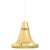 Metal Ceiling Lamp in Brass by Hans-Agne Jakobsson, 1960s For Sale - Image 7 of 7