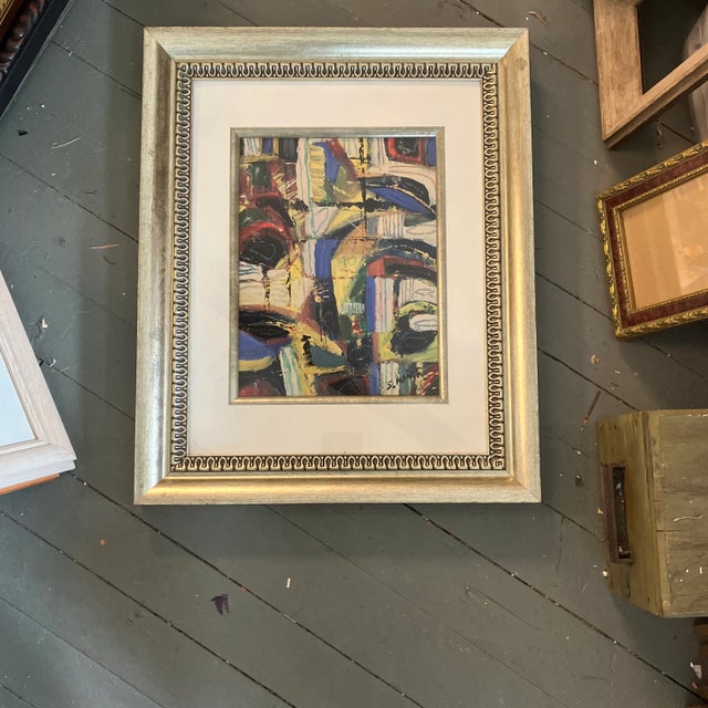 2020s Contemporary Original Stephen Heigh Abstract Painting Signed Framed For Sale - Image 5 of 5