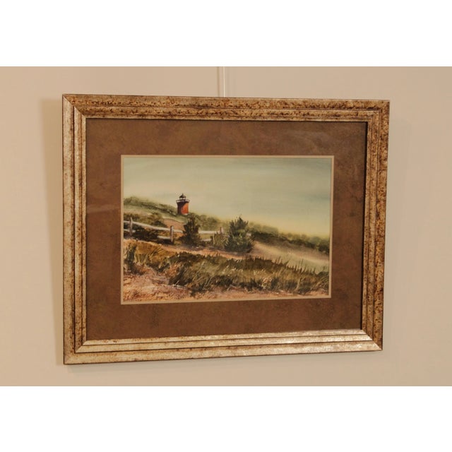 High Quality Original Watercolor Painting, Custom Frame