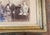 Wood 19th Century American Victorian Stenciled Lemon Gold Frame With Family Photo For Sale - Image 7 of 10
