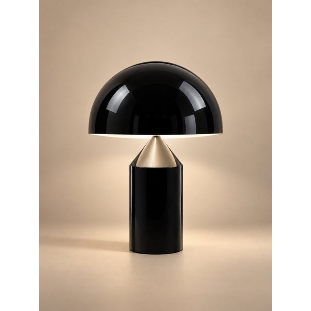 Metal Atollo Lamp by Vico Magistretti for Oluce, 1970s For Sale - Image 7 of 7