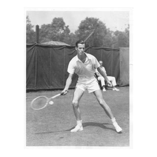 1938 Frank Kovacs Tennis Photograph For Sale