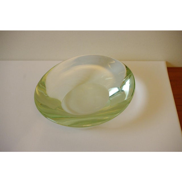 Fontana Arte Glass Trinket Tray from Fontana Arte, Italy, 1980s For Sale - Image 4 of 9
